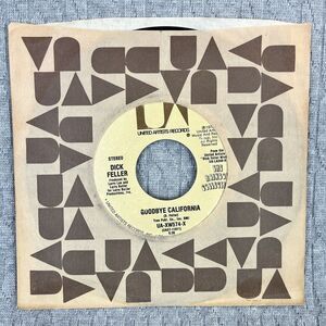 When‎ is 45 RPM record dick feller united artist records country western blues